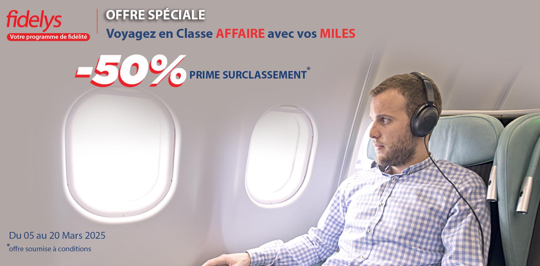 Surclassement Mars 2025